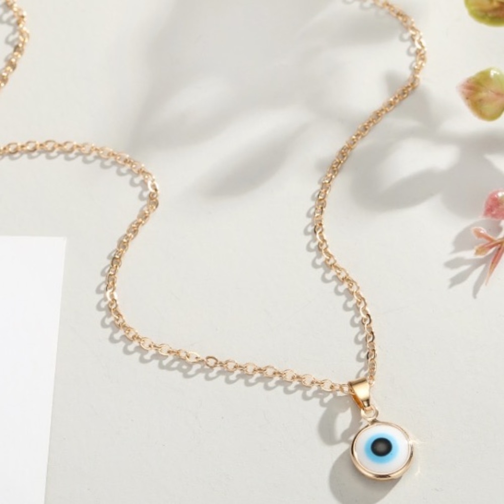 Urban Outfitters Lucky Evil Eye Necklace